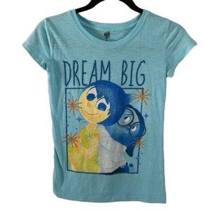 Pixar Inside Out Sz Girls Large Joy & Sadness Graphic T-Shirt